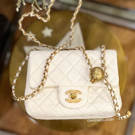 pearl crush chanel bag|chanel flap bag sizes.